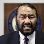 Representative Al Green called for the impeachment of President Trump during a news conference last week.