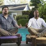 Bobby Moynihan (left) and Jaleel White in CBS?s ?Me, Myself & I,? one of many new shows on the fall TV schedule.
