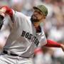 Boston Red Sox pitcher David Price throws against the Chicago White Sox during the first inning of a baseball game against the Chicago White Sox, Monday, May 29, 2017, in Chicago. (AP Photo/Paul Beaty)