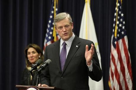 Governor Charlie Baker and Lieutenant Governor Karyn Polito have set a fund-raising goal of $30 million for their reelection campaign.
