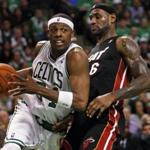 Paul Pierce and LeBron James were frequent rivals on the court.