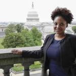 Poet Laureate Tracy K. Smith at the Library of Congress in May.