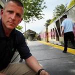 Lakeville , MA- May 23, 2017: Allin Frawley, chairman of the Middleborough Board of Selectmen poses for a portrait at the Middleborough/Lakeville commuter rail station in Lakeville, MA on May 23, 2017. (Despite some early fears this year, the South Coast Rail is not dead and instead may be taking a different route to the New Bedford-Fall River area. ) (Globe staff photo / Craig F. Walker) section: regional reporter: