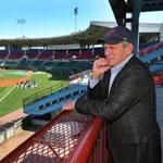 PawSox owner Larry Lucchino wants to replace Pawtucket?s venerable McCoy Stadium with a new downtown ballpark, and wants the city and state to help out with the finances.