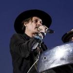 Actor Johnny Depp spoke at the Glastonbury music festival at Worthy Farm, in Somerset, England, Thursday. 