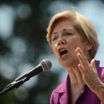 US Senator Elizabeth Warren spoke June 21 at a rally opposing the repeal of Obamacare.