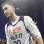NEW ORLEANS, LA - FEBRUARY 18: Gordon Hayward #20 of the Utah Jazz attends practice for the 2017 NBA All-Star Game at the Mercedes-Benz Superdome on February 18, 2017 in New Orleans, Louisiana. (Photo by Ronald Martinez/Getty Images)