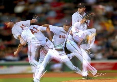 Boston-05/24/2017- Boston Red Sox pitcher Chris Sale. John Tlumacki/ The BostonGlobe (sports) FOR ALEX SPEIER STORY
