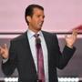 Donald Trump Jr. spoke on the second day of the Republican National Convention. 
