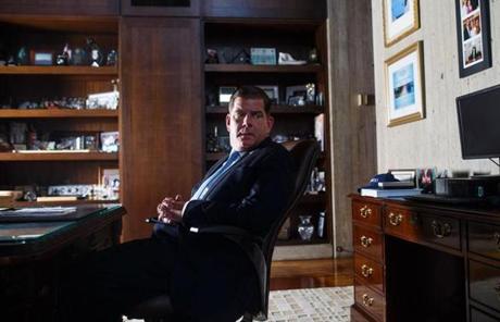 ?I?ve turned being an alcoholic into being a workaholic,? says Marty Walsh, who got sober more than 20 years ago. 
