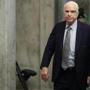 Senator John McCain returned to the US Senate Tuesday.