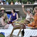 The Roaring Twenties Lawn Party, now in its fifth year, draws thousands of vintage aficionados in period garb. 