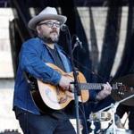Wilco?s Jeff Tweedy onstage Saturday at the Newport Folk Festival. 