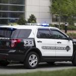 An Auburn Police vehicle manufactured by Ford was parked in Boston last year. 