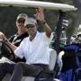 Former President Obama played golf in 2013  on Martha?s Vineyard. 