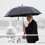 President Donald Trump departed from Air Force One last night. Massachusetts insurers are at risk of losing $132 million in government subsidies next year if President Trump makes good on his promise to cut off the payments promised under the federal Affordable Care Act. 
