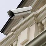 A surveillance camera has been added to the front of the State House facing Beacon Street.