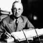 Harry S. Truman, the 33rd president of the United States. 