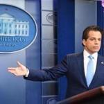 (FILES) This file photo taken on July 21, 2017 shows Anthony Scaramucci, former White House communications director during a press briefing at the White House in Washington, DC. After months of being blocked by political rivals, Anthony Scaramuccci had finally landed his coveted White House job.Just 10 days later, the fast-talking Wall Street financier was unceremoniously fired, his wife had filed for divorce and he'd missed the birth of their child. And if that wasn't enough, Scaramucci no longer owned the company that made him a millionaire -- he'd been forced to sell it to take on the role of White House communications director.Scaramucci's abrupt dismissal on July 31, 2017 completed a saga that was strange even by the standards of a US presidency that is proving to be unorthodox in any number of ways. / AFP PHOTO / JIM WATSONJIM WATSON/AFP/Getty Images