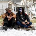 Jeremy Renner (left) and Gil Birmingham in ?Wind River.? 