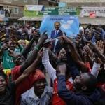 Supporters of opposition leader Raila Odinga reacted after a press conference by their leaders in Nairobi on Thursday.
