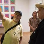David Getz (left) and Peter Albin (right) of Big Brother & The Holding Company at the Museum of Fine Arts on Friday.