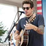 John Mayer at the Mix Beach House concert.