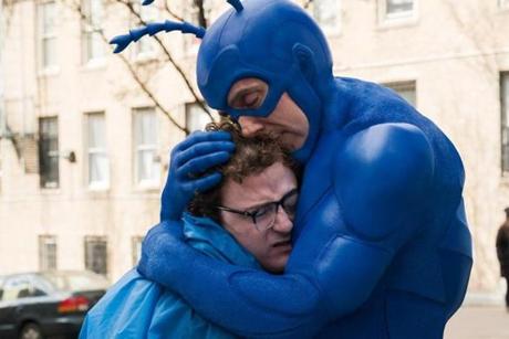 Griffin Newman as?Arthur and Peter Serafinowicz as the Tick. 
