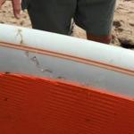 According to the Cape Cod National Seashore, a shark bit into a standup paddleboard around 10 a.m.