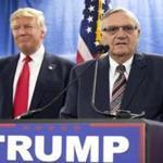 Former Maricopa County (Ariz.) Sheriff Joe Arpaio (above) campaigned with President Trump before the 2016 election.