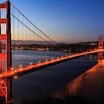 Ken Rhodes?s shot of the Golden Gate Bridge.