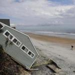 Hurricane Irma pulled this house in Vilano Beach, Fla., off a ridge near the ocean ? part of the storm?s $50 billion in damage in the state, where proximity to the sea is a big draw. 