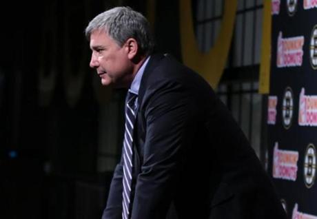?The pressure to compete for championships is always there,?? Bruins president Cam Neely said.
