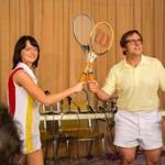 Emma Stone plays Billie Jean King and Steve Carell is Bobby Riggs in ?Battle of the Sexes.?