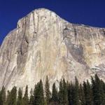 The granite face of El Capitan in Yosemite National Park in 2015. 