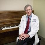 Dr. Michael Charness was a piano player before becoming the director of the Performing Arts Clinic at Brigham and Women's Hospital in Boston. He keeps a piano in his office space. 