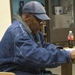 O.J. Simpson signed documents late Saturday at Lovelock Correctional Center, Nev. Simpson was released from prison early Sunday.