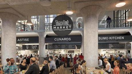 A rendering of Time Out Market Boston.
