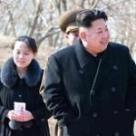 (FILES) This file photo taken on March 12, 2015 shows Kim Yo-Jong (L), vice department director of the Central Committee of the Worker's Party of Korea (WPK) and younger sister of North Korean leader Kim Jong-Un (R), inspecting the Sin Islet defence company in Kangwon province. With her elevation to North Korea's powerful politburo, leader Kim Jong-Un's little sister -- and chief image-maker -- has established herself as the most powerful woman in the nuclear-armed state's political hierarchy . / AFP PHOTO / KCNA VIA KNS / STR / - South Korea OUT / REPUBLIC OF KOREA OUT ---EDITORS NOTE--- RESTRICTED TO EDITORIAL USE - MANDATORY CREDIT 