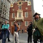 The Old State House is the oldest surviving public building anywhere in the former British colonies in North America.