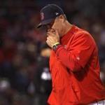 Boston, MA - 9/29/2017 - (6th inning) The Boston Red Sox announced today that Boston Red Sox manager John Farrell (53) had been fired. The Boston Red Sox host the Houston Astros at Fenway Park. - (Barry Chin/Globe Staff), Section: Sports, Reporter: Peter Abraham, Topic: 30Red Sox-Astros, LOID: 8.3.3877650027.