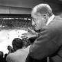 Roger Naples and fellow Gallery Gods cheered for the Bruins from the second balcony of the old Boston Garden.