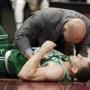 Gordon Hayward?s ankle was reset on the court, according to ESPN. 