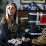 The family of Marine Sergeant Daniel Vasselian (above, wife Erin) received a letter of condolence from the president.