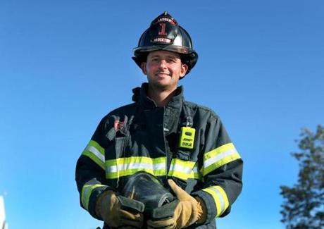 Brockton firefighter Matt Parziale.
