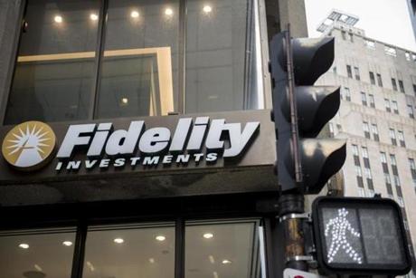 Boston, MA - 7/11/17 - A Fidelity Investments Boston branch in the Financial District on Tuesday, July 11, 2017. Fidelity will reportedly layoff thousands of employees, a sizable percentage of their total workforce, in the near future. (Nicholas Pfosi for The Boston Globe) No LOID#
