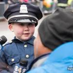 Devin Suau was the honorary Top Cop and Grand Marshal of the Boston St. Patrick?s Day Parade on March 19.