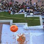Boston University?s annual Pumpkin Drop was a smash hit this year.