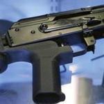 A device called a ?bump stock? was attached to a semiautomatic rifle at the Gun Vault store and shooting range in Utah earlier this month.