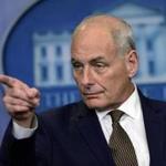 White House Chief of Staff John Kelly. 